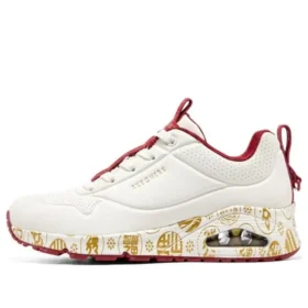 2023 Año del Conejo Uno Celebrat-Airy Zapatillas de deporte «Blanco Rojo Dorado»