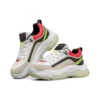 Ampp”D Low-Top Blanco/Rojo/Castaño
