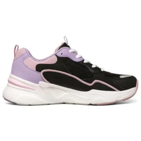 Bob’s Bamina Low-Top Negro/Púrpura