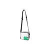 Bolso de hombro con logo de trébol «Blanco Verde»
