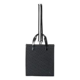 Bolso tote con correa ajustable y logotipo «Negro» Bolso tote con correa ajustable y logotipo «Negro»