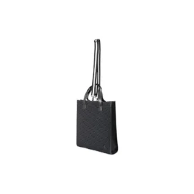 Bolso tote con correa ajustable y logotipo «Negro» Bolso tote con correa ajustable y logotipo «Negro»