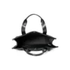 Bolso tote con correa ajustable y logotipo «Negro»