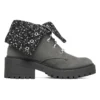 Bota de tobillo Teen Spirit Knit Buzz «Black Charcoal»