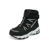 Botas cómodas de invierno «Negro Blanco»