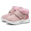 Botas cómodas de invierno «Rosa Blanco»