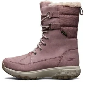 Botas de nieve de caña ultra alta Outdoors Rosa