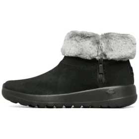 Botas de nieve On-the-GO Joy con pelo «Negro Blanco» Botas de nieve On-the-GO Joy con pelo «Negro Blanco»