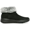 Botas de nieve On-the-GO Joy con pelo «Negro Blanco»