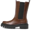 Botas de talón bajo «Brown»