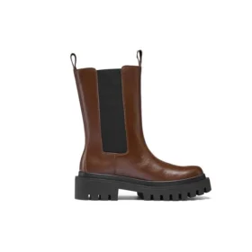 Botas de talón bajo «Brown»