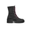Botas Martin de invierno de caña alta y comodidad moderna, color negro