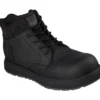 Botas Slip-ins de trabajo antideslizantes con puntera de seguridad Skechers: Cliff Botas Slip-ins de trabajo antideslizantes con puntera de seguridad Skechers: Cliff