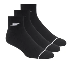 Calcetines básicos premium de media caña – Paquete de 3