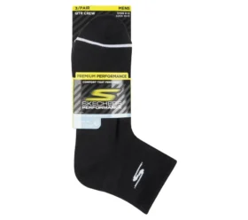 Calcetines básicos premium de media caña – Paquete de 3