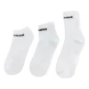 Calcetines deportivos de tamaño completo «Blanco Negro»