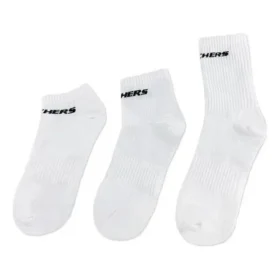 Calcetines deportivos de tamaño completo «Blanco Negro»