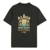 Camisa con gráfico en la espalda Skechers x Bob Esponja «Negro Amarillo»