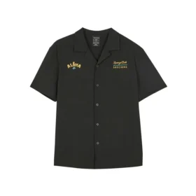 Camisa con gráfico en la espalda Skechers x Bob Esponja «Negro Amarillo»