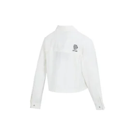 Camisa con logo estampado «Blanco Rosa»