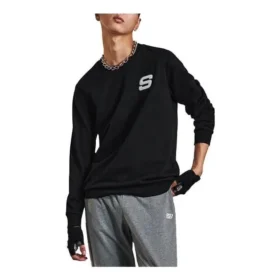 Camiseta casual de manga larga «Negro Blanco»