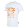 Camiseta con gráfico «Blanco Naranja»
