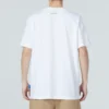 Camiseta con gráfico «Blanco Naranja»