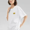 Camiseta con gráfico «Blanco Negro Rojo»
