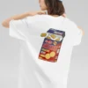 Camiseta con gráfico «Blanco Negro Rojo»
