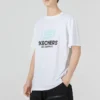 Camiseta con logo impreso «Blanco Azul Negro»