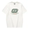Camiseta con logotipo «Blanco verde»