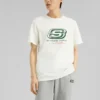 Camiseta con logotipo «Blanco verde»