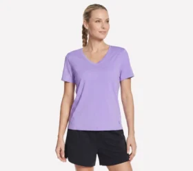 Camiseta de cuello en V Pima