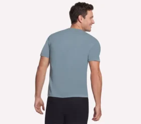 Camiseta de manga corta con cuello en V GO DRI Pima