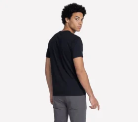Camiseta de manga corta con cuello en V GO DRI Pima