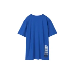 Camiseta de manga corta con estampado Skechers para hombre, azul