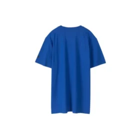 Camiseta de manga corta con estampado Skechers para hombre, azul