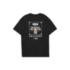 Camiseta de manga corta estampada Skechers x Bob Esponja «Negro Blanco»