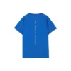 Camiseta de running con letras impresas «Azul-Blanco»