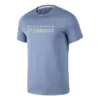Camiseta deportiva con logo estampado «Teal White»