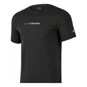 Camiseta deportiva de manga corta «Negra»