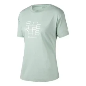 Camiseta deportiva de manga corta «Verde-Blanco»