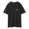 Camiseta deportiva holgada de manga corta Skechers Knit para hombre, color negro