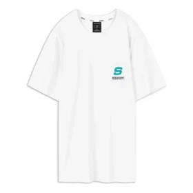Camiseta estampada «Blanco Azul Rojo»