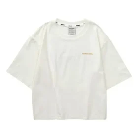 Camiseta gráfica informal «Blanco Rojo»