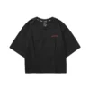 Camiseta gráfica informal «Negro Rojo»