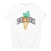 Camiseta gráfica Skechers x Carrots «Blanco Naranja Negro»