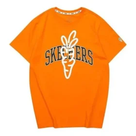 Camiseta gráfica Skechers x Carrots «Naranja Blanco Negro»