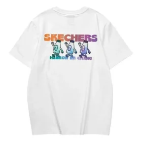 Camiseta gráfica Skechers x Hankow «Blanco multicolor»