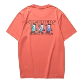 Camiseta gráfica Skechers x Hankow «Orange Multi-Color»